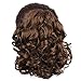 WeKen Hair Bun Medium Long Curly Synthetic Hairpiece Light Brown