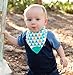 Bazzle Baby Banda Bib Soother, Machine Washable Bandana Drool Bib, 0-24 Months (Set 1)