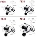 YONGZHI Fishing Reels Spinning Reel for Freshwater 13 +1 BB Light Weight Ultra Smooth Powerful with Free Spare Graphite Spool（FB4000/FB5000）