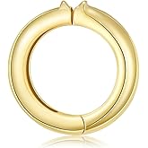 14K Gold Jewelry Clasp Necklace Extender Clasp Bracelet Extension Connector for DIY Necklace Bracelet Anklet Jewelry Making (Style 15)