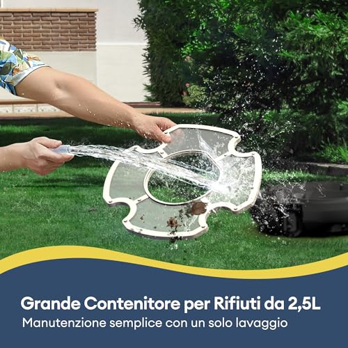 Ultenic Pooleco P10S Wireless Pool Robots, 3 Motors, Remote Control and App, 90 min Autonomy, Automatic Parking for Above Ground and Inground Pools