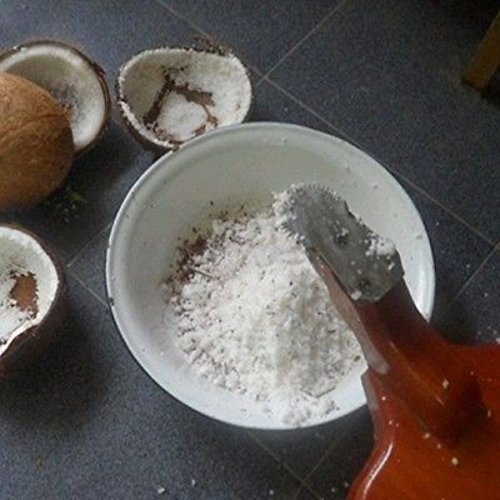2 Pcs. Coconut Scraper Grater Stainless Steel Kitchen From Thailand.