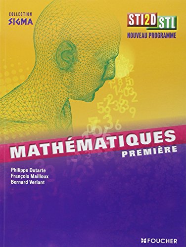 Mathématiques, première STI2D - STL