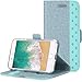 iPhone 8 Plus / 7 Plus Wallet Case, ProCase Folio Folding Wallet Case Flip Cover Protective Case for 5.5-inch iPhone 8 Plus / 7 Plus, with Card Slots Kickstand -Teal