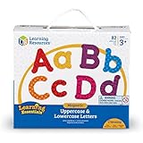 Learning Resources Magnetic Uppercase and Lowercase Letters (LER7725)
