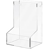 Maitys Acrylic Toy Car Dispenser Wall Hanging Organizer and Storage Bin for Playroom Clear Wall Organizer for Blocks Cars Trains Balls Darts Snacks Markers Puzzles Living Room Bars Storage