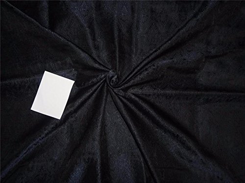 silk brocade navy blue victorian 44