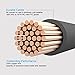 TOPDC Pure Copper 4 Gauge 20 Feet Jumper Cables for Car, SUV and Trucks Battery, Heavy Duty Automotive Booster Cables for Jump Starting Dead or Weak Batteries with Carry Bag