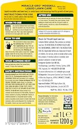 Miracle-Gro Mosskill Liquid Lawn Care 1L Concentrate 67m² Coverage view 2