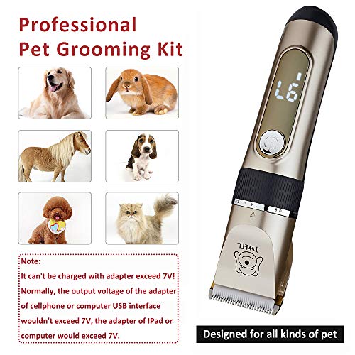 sminiker pet hair clipper pro manual