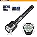 Super Bright Led Flashlight,HONRIYA Excellent Beam 1500~12000 High Lumens Tactical Flashlight,12 CREE XML-T6 Waterproof Flashlight,IP65 Led Torch Light for Home and Outdoor