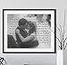 Song Lyrics Wall Decor with Your Photo and Lyrics, Black Frame Available, Wedding Song