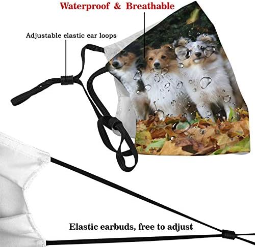 Washable face mask with mud-like design, priced at $12.99.