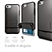 Spigen Flip Armor Designed for iPhone 7 Case (2016) / Designed for iPhone 8 (2017) - Gunmetal