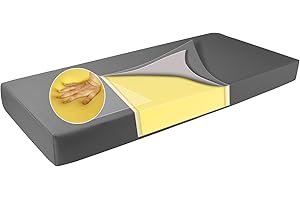 Millsilo Bench Cushion for Indoor Outdoor Furniture, Non-Slip Window Seat Cushions,Piano Shoe Storage Bench Pads, Water Repellent Picnic Kitchen Dining Long Chair Cushion 36x14x4inch Dark Grey