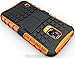 Cocomii Hand Grenade Galaxy S5 Active Case, Slim Thin Matte Vertical & Horizontal Kickstand Reinforced Drop Protection Fashion Phone Case Bumper Cover Compatible with Samsung Galaxy S5 Active (Orange)