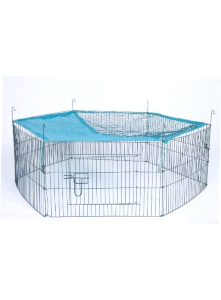 Trixie Natura Outdoor Enclosure 6 Elements for Young Animals with Net, 58 x 38 cm