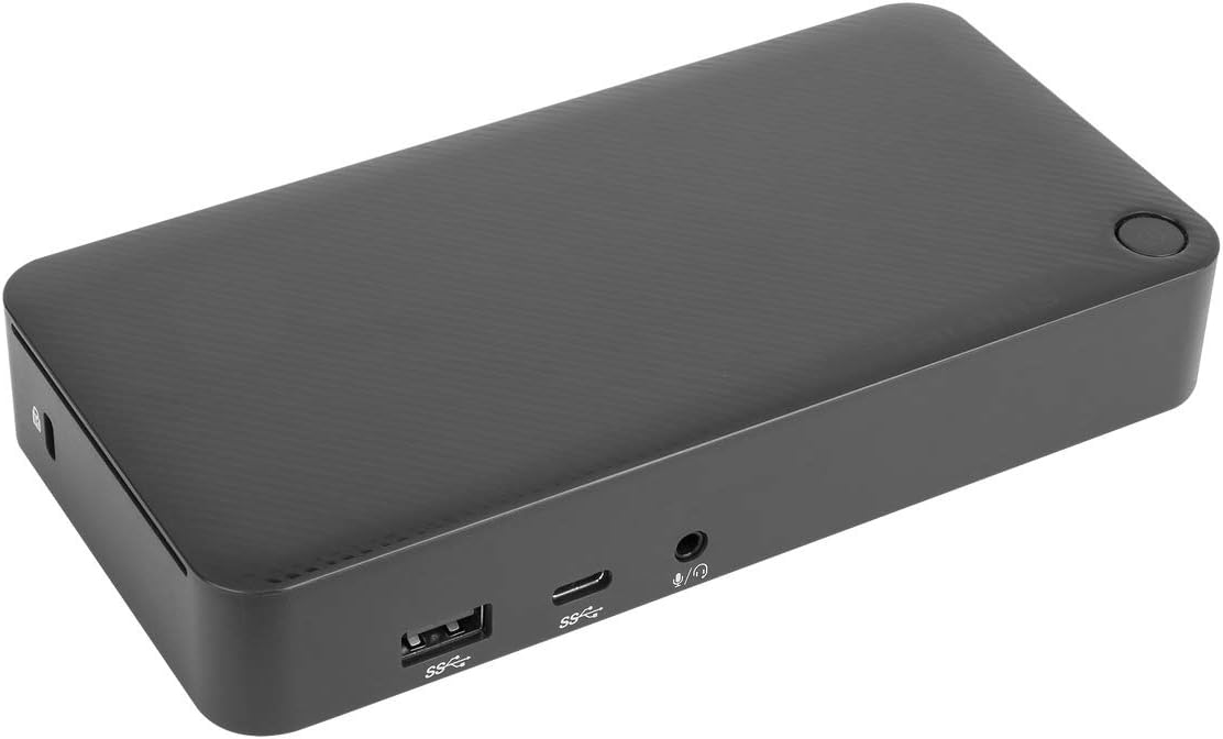 Targus Universal Docking Station, USB-C DV4K Supporting Dual Monitors, with 65W Power Delivery