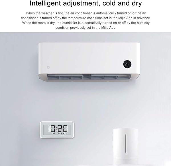 fr Mijia Electronic Temperature and Humidity Pro fr Mijia Bluetooth thermometer Pro Wireless Smart Electric Uhr Digitalthermometer fr Innentemperatur Hygrometer