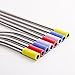 Set of 8 Silicon Tips Cover Food Grade Cover for 6mm Stainless Steel Straws 4 Colors