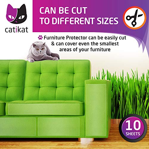 Catikat XL Furniture Protectors from Cats 10 Pack Safe Couch