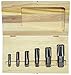 IRWIN Tap Set, Taper Pipe, 6-Piece (1921ZR)