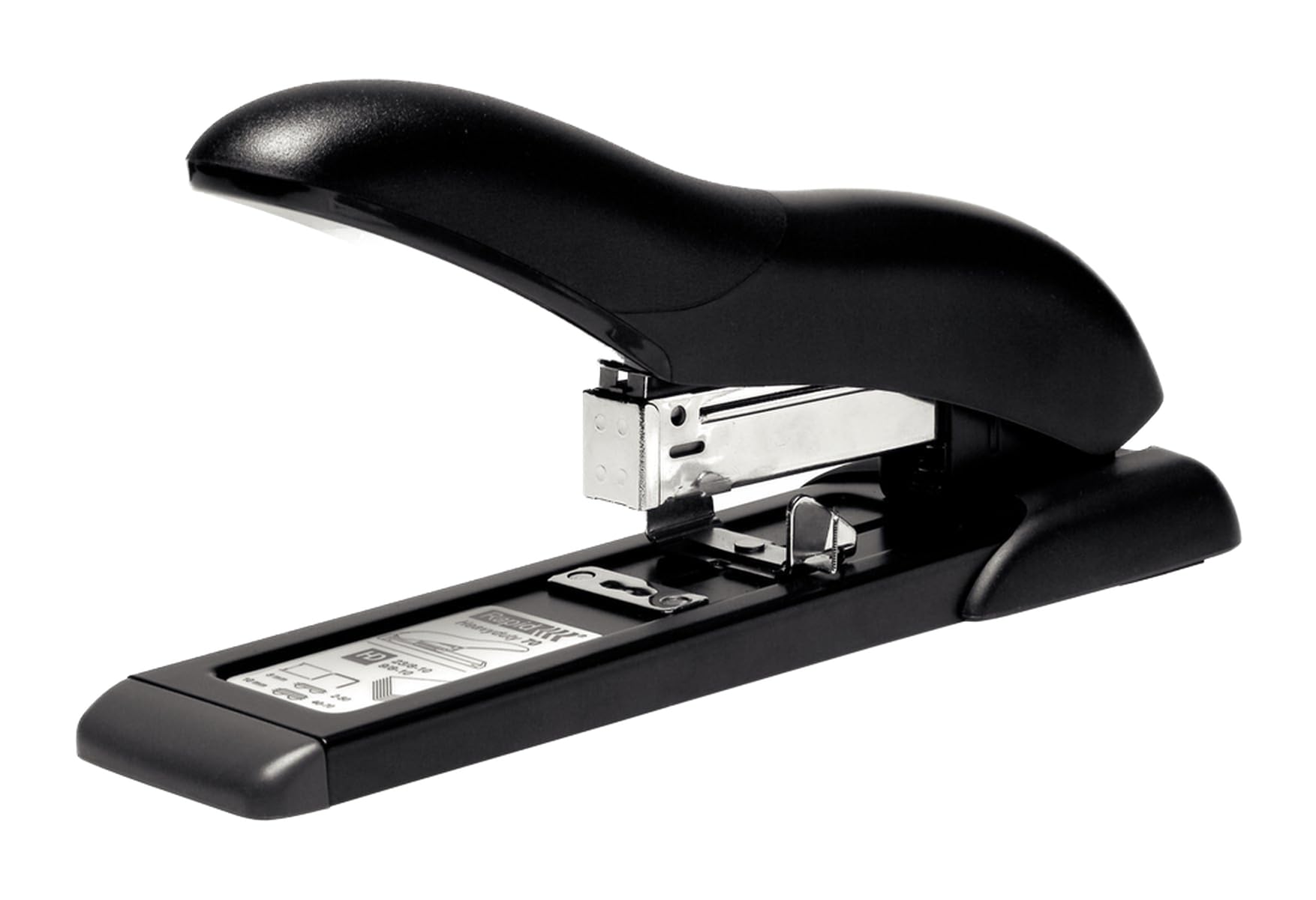 Rapid Fashion HD70 Heavy Duty Stapler, 70 Sheet Capacity, High Volume Stapling, Metal and Plastic, Black, 21281406