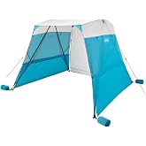 Coleman Backpack Sun Shelter, Portable 7x7ft Canopy Tent with Easy Setup, Lightweight Shade Tent for Beach, Park, Sidelines, &amp; More, Backpack Carry Bag