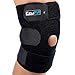 EzyFit Knee Brace Support For Arthritis, ACL, LCL, MCL, Sports Exercise, Meniscus Tear Injury Recovery - Side Stabilizers Open Patella - Best Comfort Fit Adjustable Neoprene Wrap - 3 Sizes