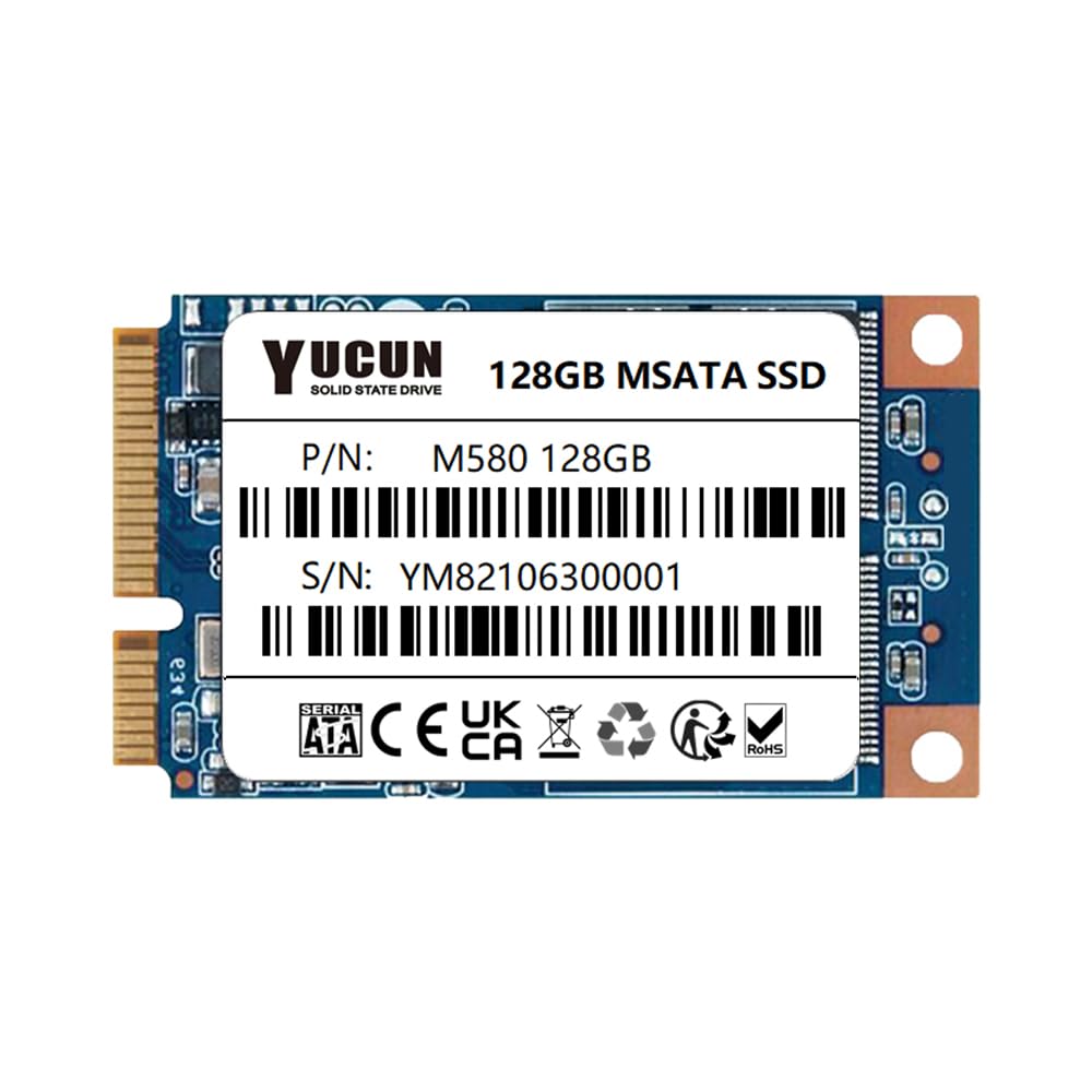 YUCUN MSATA III 128GB Internal Solid State Drive SSD
