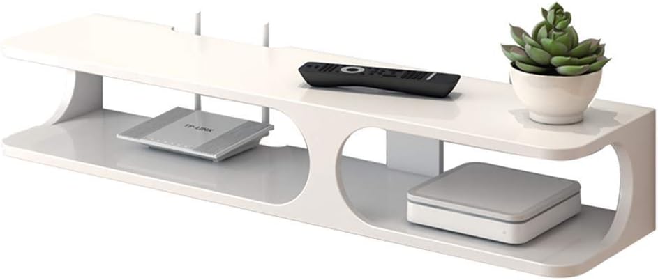 XH Shop Set-Top Box Estante de Almacenamiento Simple Colgar en la Pared