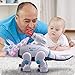 wodtoizi RC Dinosaur Robot Toys Remote Control Walking Dinosaur Roar Dino Robot Triceratops Intelligent Interactive Educational Dancing Singing Missiles Launch Water Mist Spray Storytelling Learning