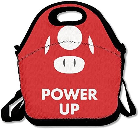 SuperWW Super Mario Power Up Lunch Bag Tote Handbag