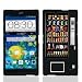 URAKKI Black Retro Vending Machine Design on Hard Slim Fit Phone Case Cover for ZTE Grand X Max Z787 / ZTE Grand X Max + Plus Z987