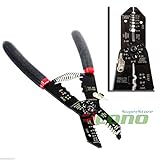 9" PRO STRIPPER / CRIMPING PLIERS Tool AWG 8 to 18