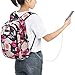 Tzowla Business Laptop Backpack Water Resistant Anti-Theft with USB Charging Port and Lock 15.6 Inch Computer Backpacks for Men, Women, Casual Hiking Travel Daypack (Flower)