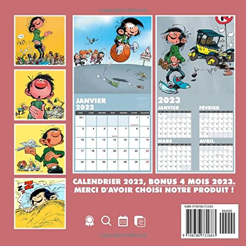 Calendrier 2023 Drole Belgique Comique Drôle Calendrier 2022: Bandes Dessinées, Poupées  Spéciales. Janvier 2022 - Décembre 2022 Calendrier Mensuel Au Carré  Officiel, Calendario, Calendrier12 Mois | Bonus 4 Mois 2023: Franquin,  Gaston, Franquin: 9798786731683: Amazon.com: Books