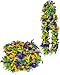 4E's Novelty 2 Pack Mardi Gras Feather Boa 6 Ft / 72 Inch Long - Lush Fluffy Feathers In Mardi Gras Colors, Great Accessory for Mardi Gras Outfits for Women & Men, Mardi Gras Costumes for Party
