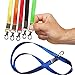 Three Legs 10 Colors 19 Inch Nylon Neck Lanyards Straps with J-Hook for ID Cards/Badges, ID Name Tag Badge Holder & Other Portable Stuff and Keys, 10 Pieces (10 Colors)