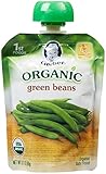 Gerber Organic 1st Foods Purees - Green Beans - 3.17 oz - 6 pk