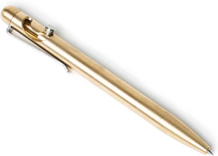 Tactile Turn Brass Glider Pen