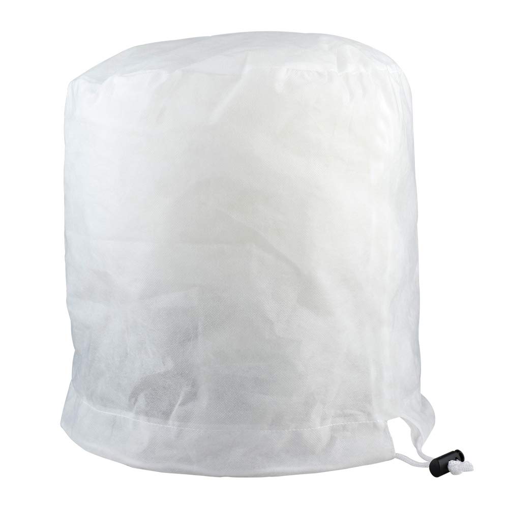 JYCRA Winter Plant Frost Protection Cover,3D Round Garden Plant Antifreeze Warming Bag Fleece Jacket with Drawstring for Flowers Shrubs Trees