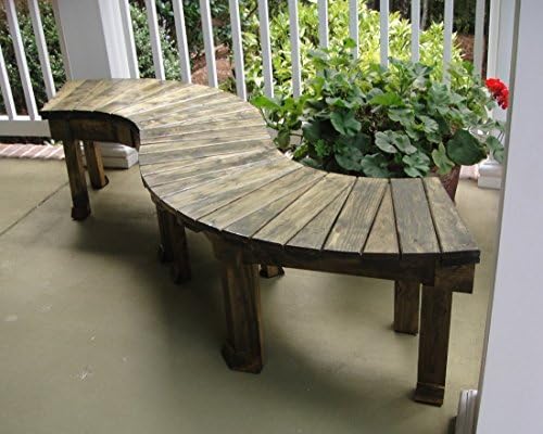 Bench or Table Fan Pine 36 and 46 Inch Wide