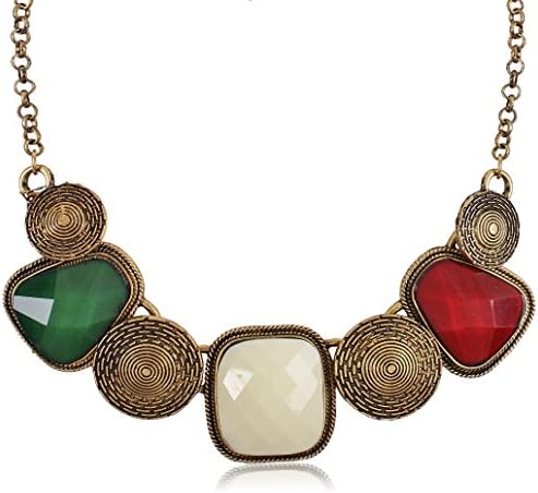 Shining Diva Fashion Necklace for Women (Multi-Colour) (pi6605np