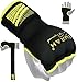 EMRAH PRO Training Boxing Inner Gloves Hand Wraps MMA Fist Protector Bandages Mitts - X (Black, Medium)