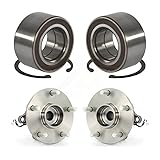 Front Rear Wheel Bearing And Hub Assembly Kit For