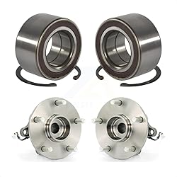 Front Rear Wheel Bearing And Hub Assembly Kit For