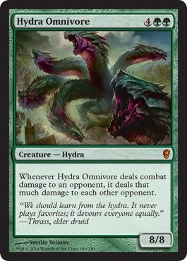 Magic: the Gathering - Hydra Omnivore (169) - Conspiracy
