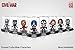 Zag Toys Mini Domez Figures - Captain America: Civil War - 5 PACK LOT
