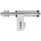 Heavy Duty Barrel Bolts Safety Door Lock, 6.7 Inch